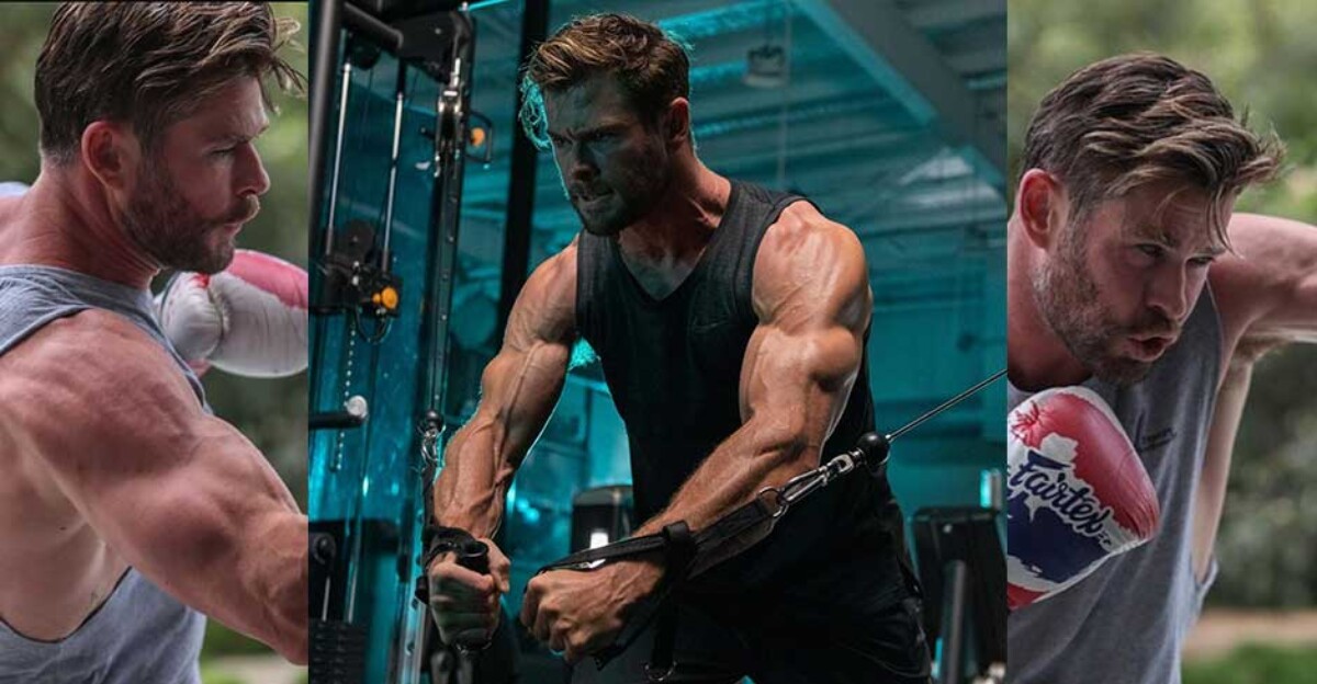 Chris Hemsworth se transforma en el Papá Noel más musculoso de la Navidad