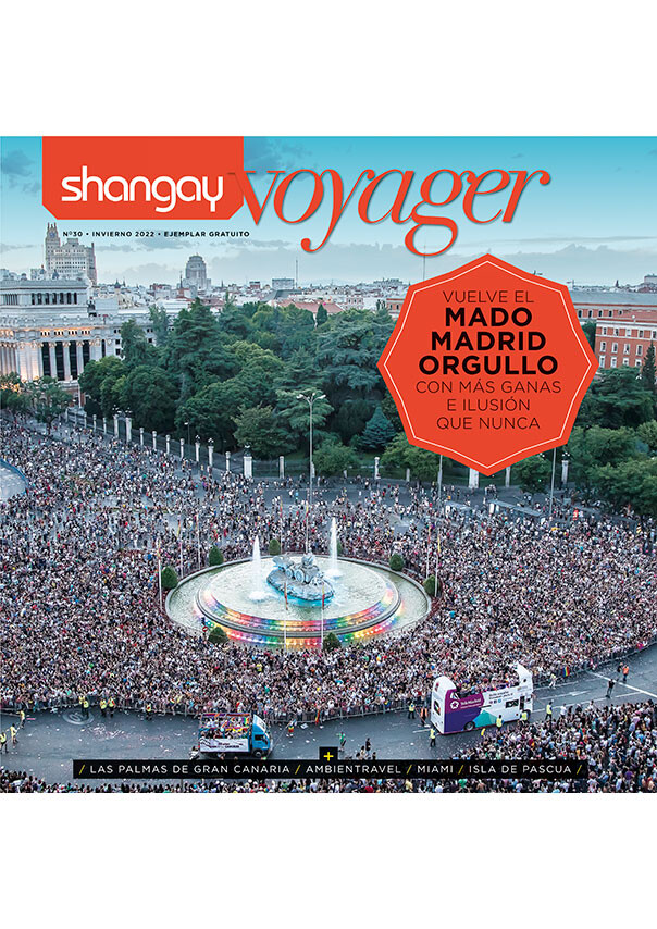 Portada de la revista Shangay Voyager 30