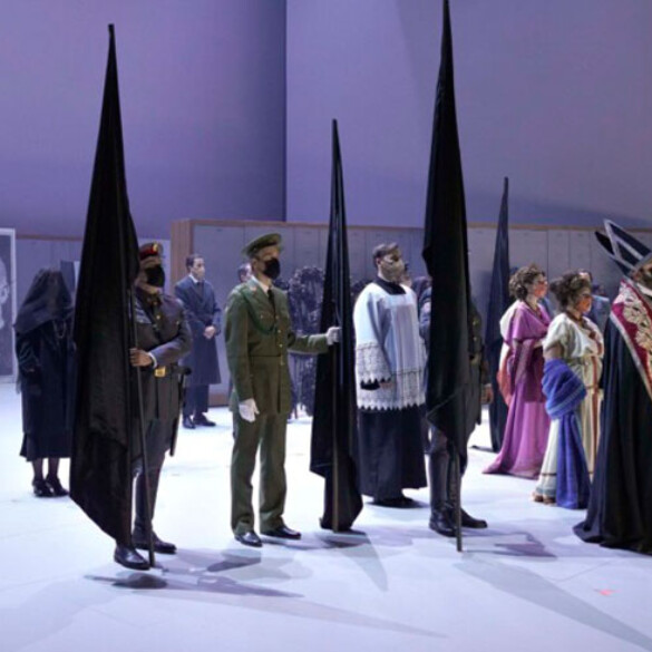 Amor LGTBI (silenciado) en tiempos convulsos: el Teatro Real estrena 'El abrecartas', una ópera sobre Lorca