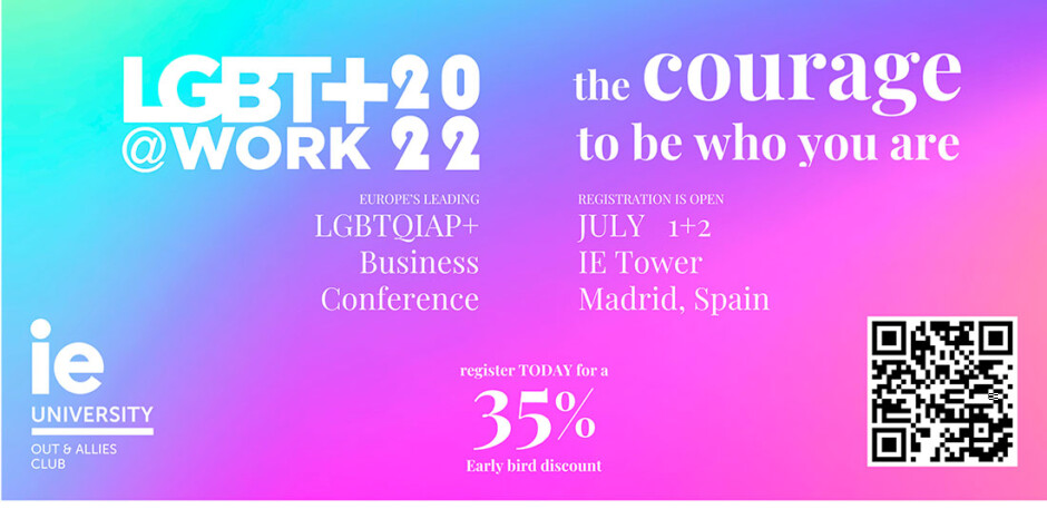 Menos de un mes para la conferencia LGBT+@WORK 2022 en Madrid