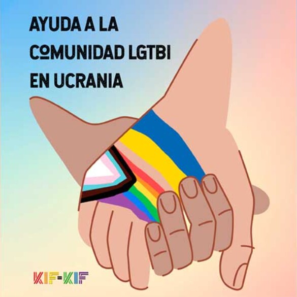 Las personas LGTBI de Ucrania te necesitan