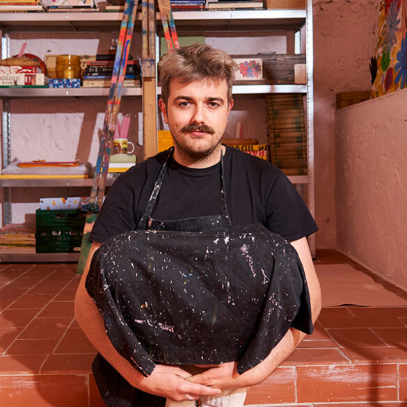 Ivan Forcadell: "En vez de plantar tomates en el campo, lo que planto es mi obra"