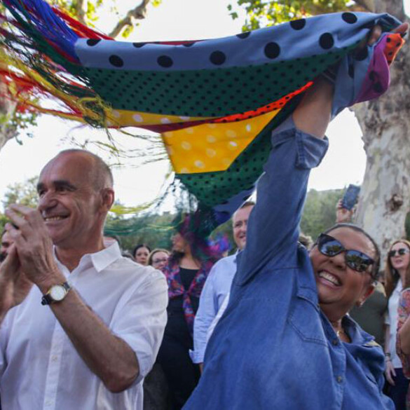 María del Monte se declara LGTB+ en el pregón del Orgullo de Sevilla: “Soy una más de los que estamos aquí”