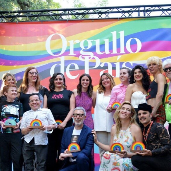 Samantha Hudson en los Premios Arcoíris del Orgullo: "Menos tolerancia hipócrita y más respeto genuino"