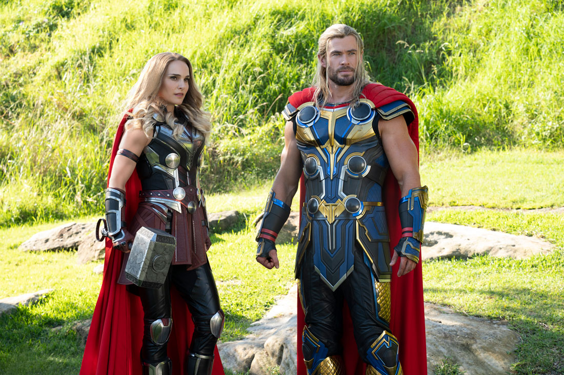 Chris Hemsworth y Natalie Portman se reencuentran en 'Thor: Love and Thunder', la película más colorida y queer de Marvel