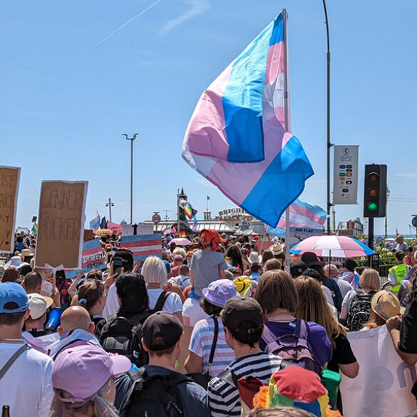 El Trans Pride de Brighton bate su récord de asistencia y reivindica más derechos para la comunidad
