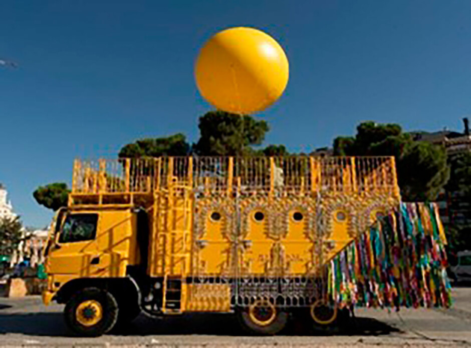 Ya está en Madrid, 'Sol', la primera carroza del Orgullo inspirada en José Pérez Ocaña