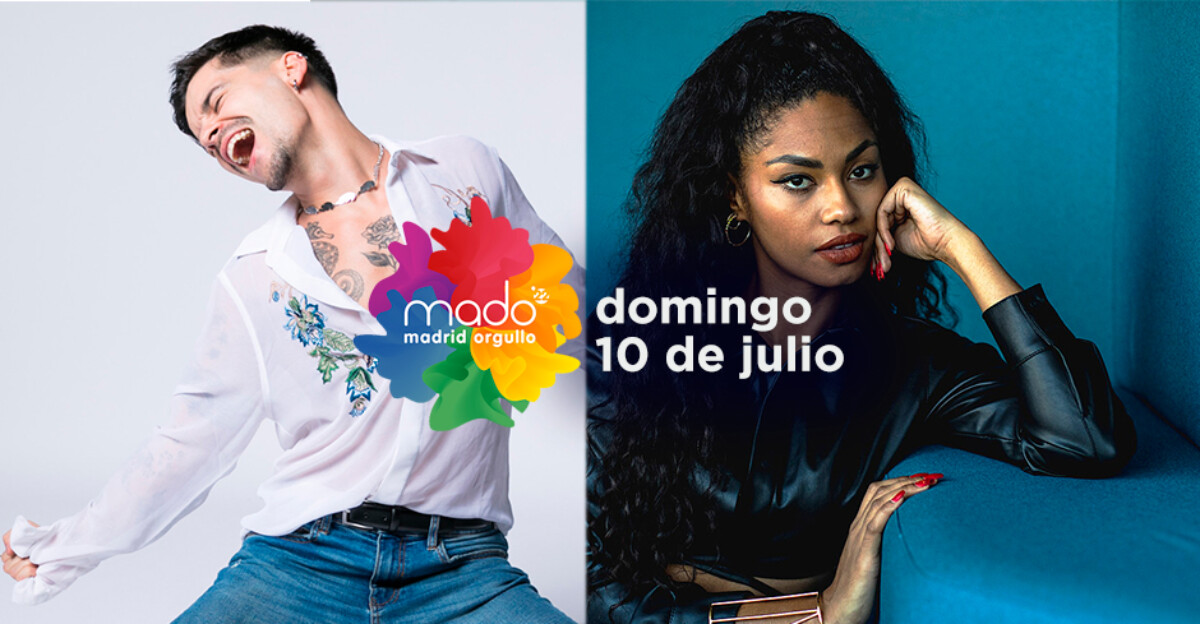 Programación de MADO Madrid Orgullo 2022: domingo 9 de julio