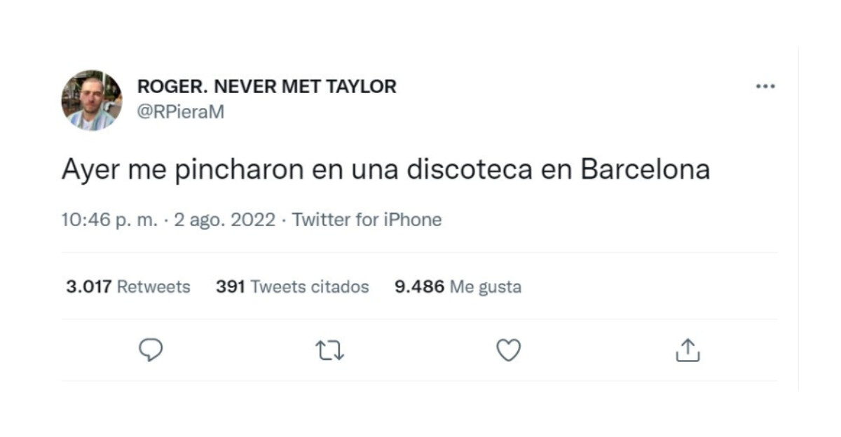 Pinchan a un chico en una discoteca de Barcelona
