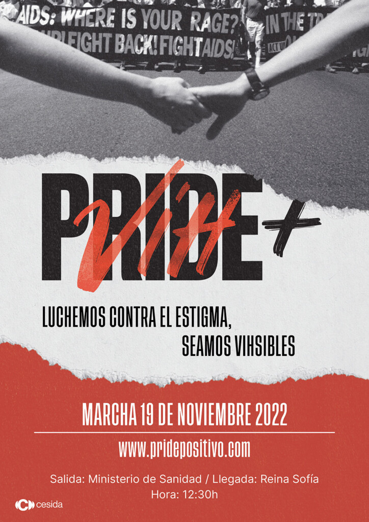 'Marcha Posithiva' contra el estigma del VIH y sida el sábado 19 en Madrid