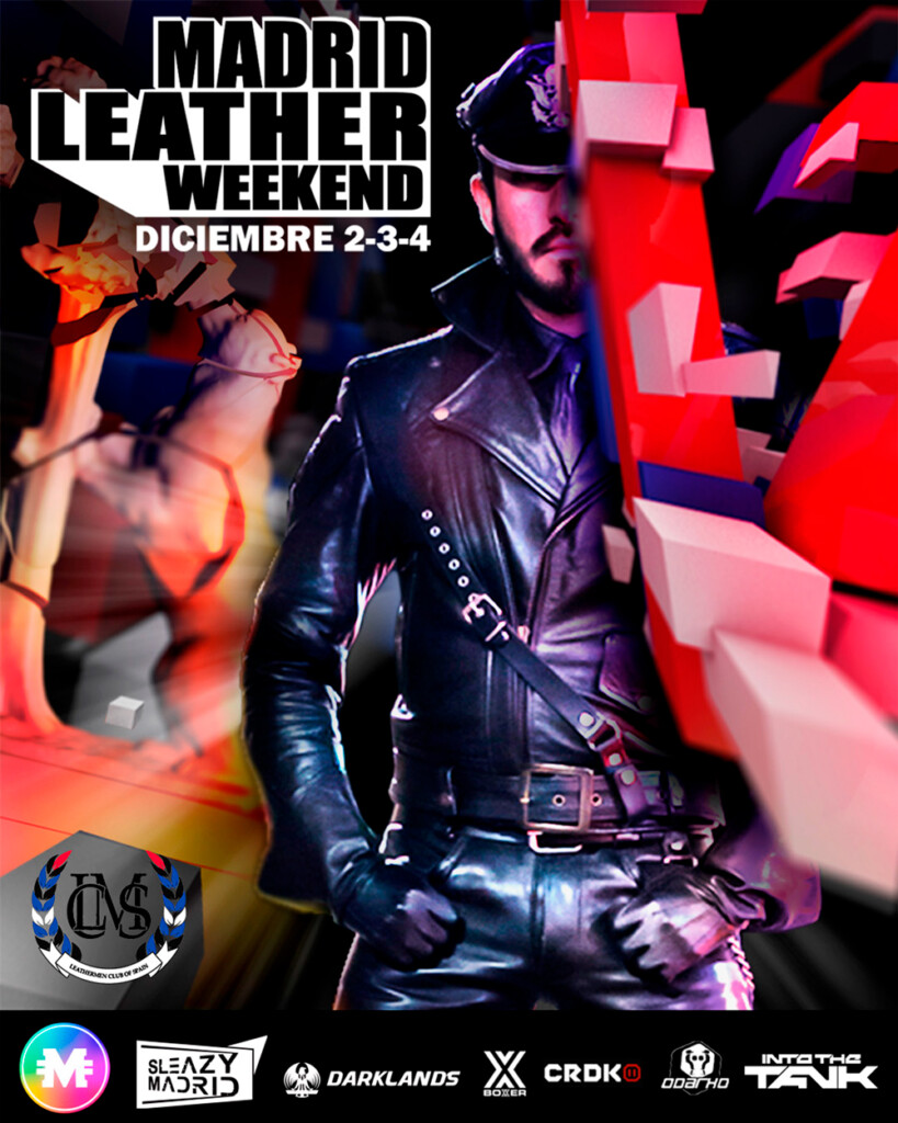 No te pierdas la primera edición del Madrid Leather Weekend, un fin de semana lleno de diversión, cultura y mucho cuero