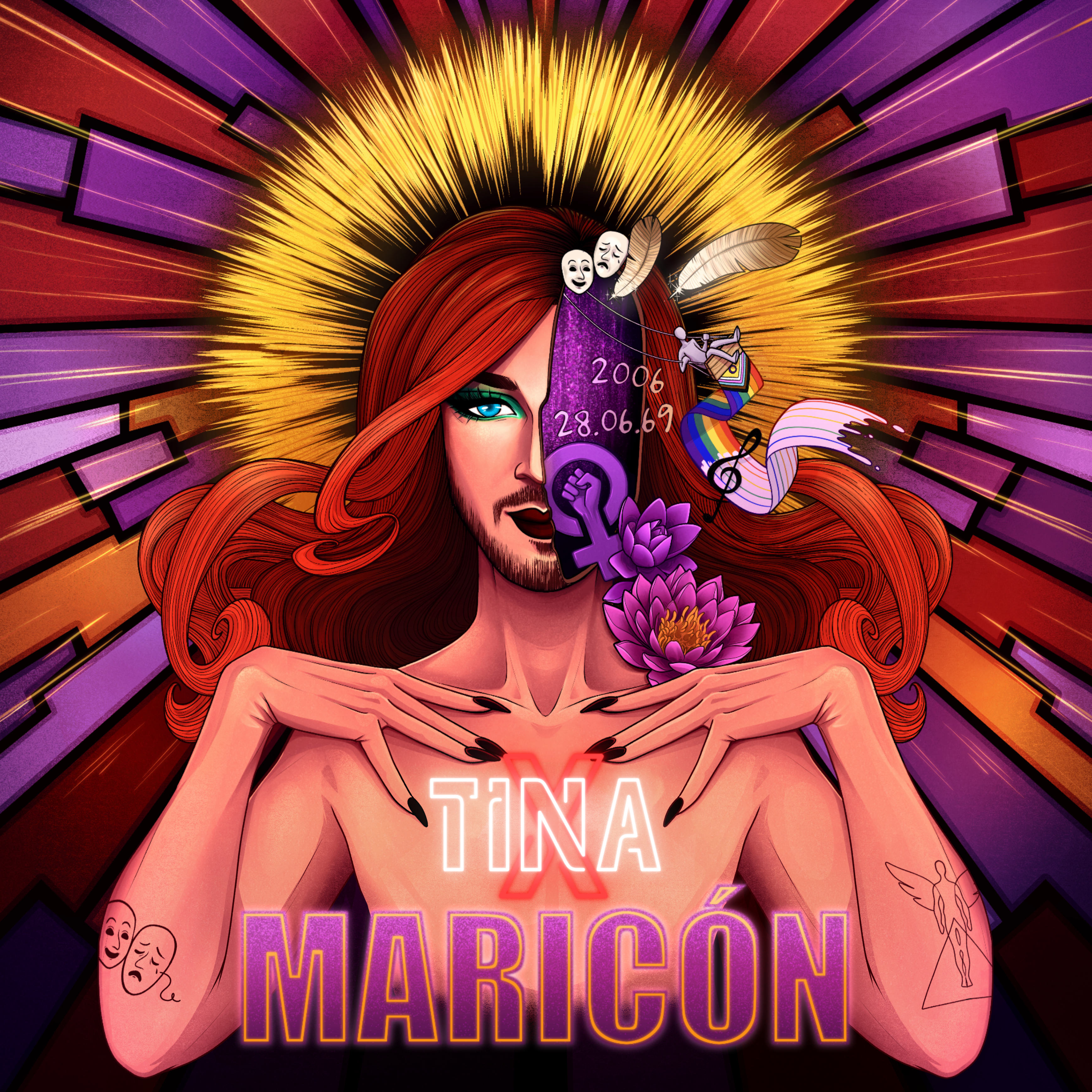 Tina X lanza ‘Maricón’: “He convertido el insulto del instituto en una cicatriz bella”