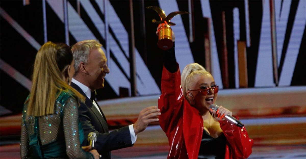 Christina Aguilera deslumbra en el Festival Internacional de la Canción de Viña del Mar