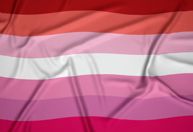 Bilbao tiñe su mítica baldosa con los colores de la bandera lésbica
