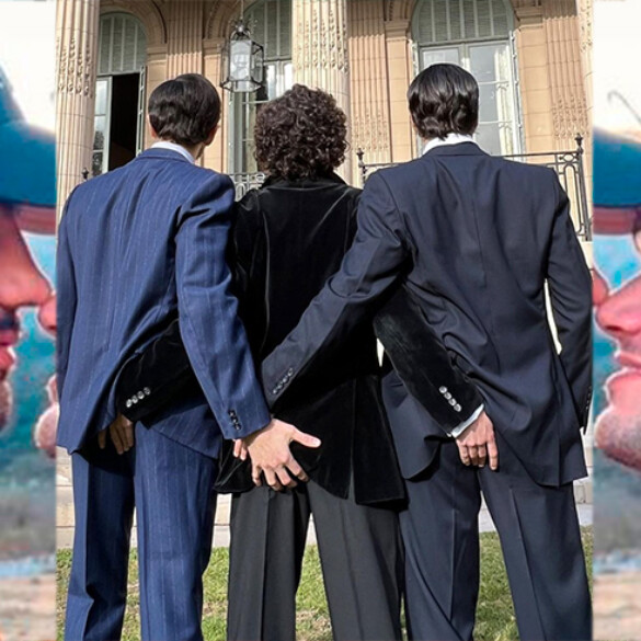 Descubrimos el trío gay de telenovela que se convirtió en pareja (en la vida real)