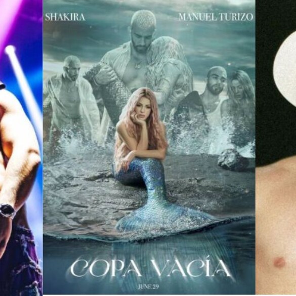 Manuel Turizo es la versión sexy del príncipe de 'La sirenita' en el videoclip de 'Copa vacía'