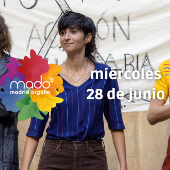 Programa del Madrid Orgullo MADO para el miércoles 28 de junio 2023