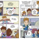 Páginas de uno de los cómic 'Chico!' de Pablo Carreiro.