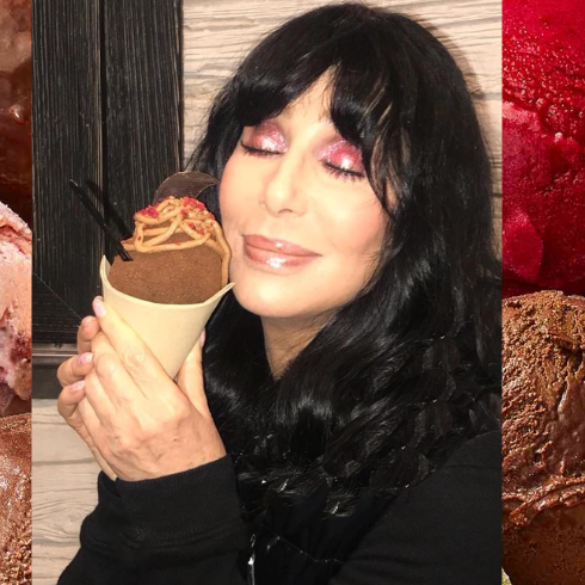 ¿A qué sabe Cher? A Cherlato, su nueva marca de helados
