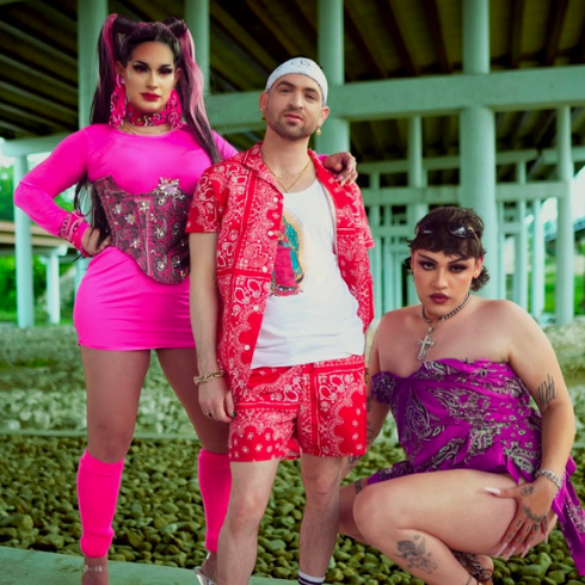 'La de mala gente', un nuevo himno de la cumbia queer junto a la estrella de 'RuPaul's Drag Race' Cynthia Lee Fontaine