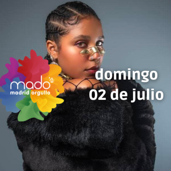 Programa del Madrid Orgullo MADO para el domingo 2 de julio 2023