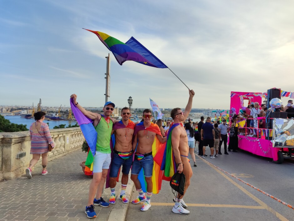 Foto galería del ‘Europride Valleta 2023’ Orgullo LGTBIQ+ en La Valeta, Malta