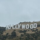 El mítico cartel de Hollywood.