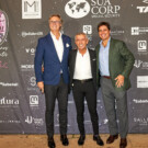 Poty, José Luis López y Fran Rivera en la gala de la Fundación Ivan Mañero