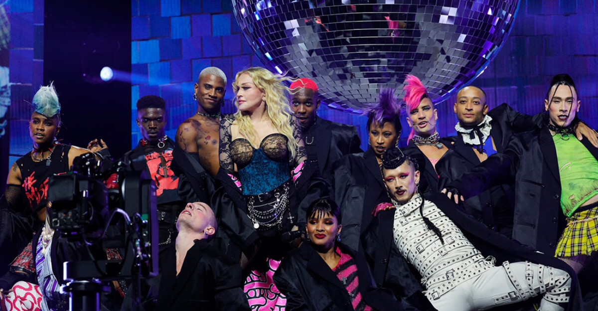 Madonna en el 'Celebration Tour'