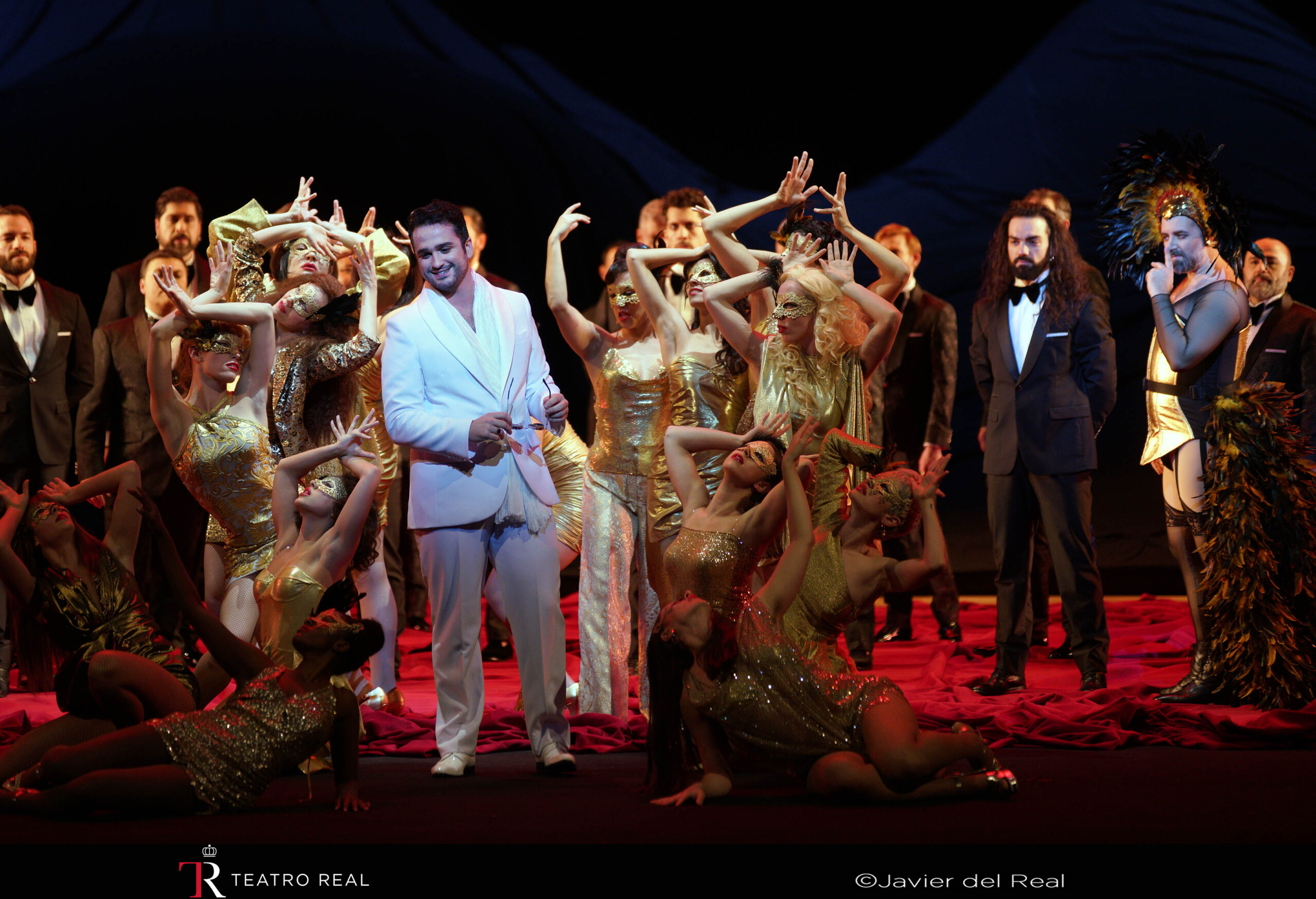 Xabier Anduaga en el 'Rigoletto' Teatro Real
