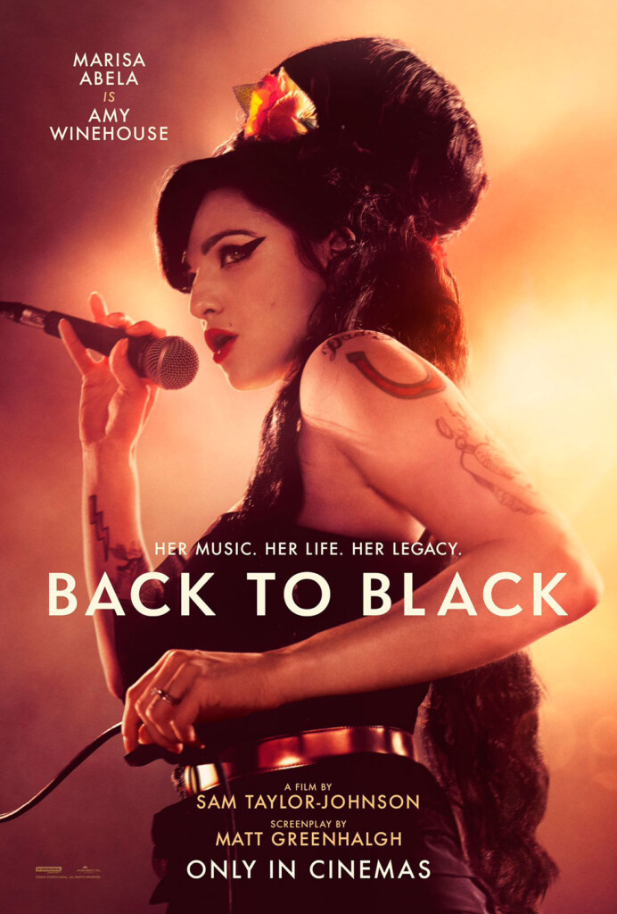 Cartel de la película 'Back to Black', sobre Amy Winehouse