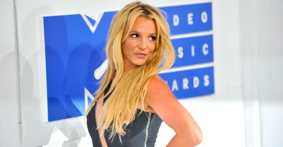 Britney Spears en el photocall de los premios MTV