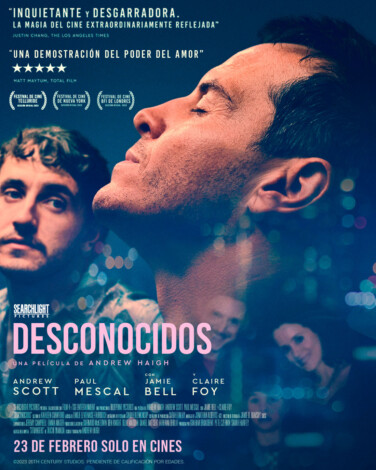 'Desconocidos', la nuieva película de Andrew Haigh, con Andrew Scott y Paul Mescal.