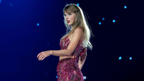 La cantante Taylor Swift en su gira The Eras Tour.