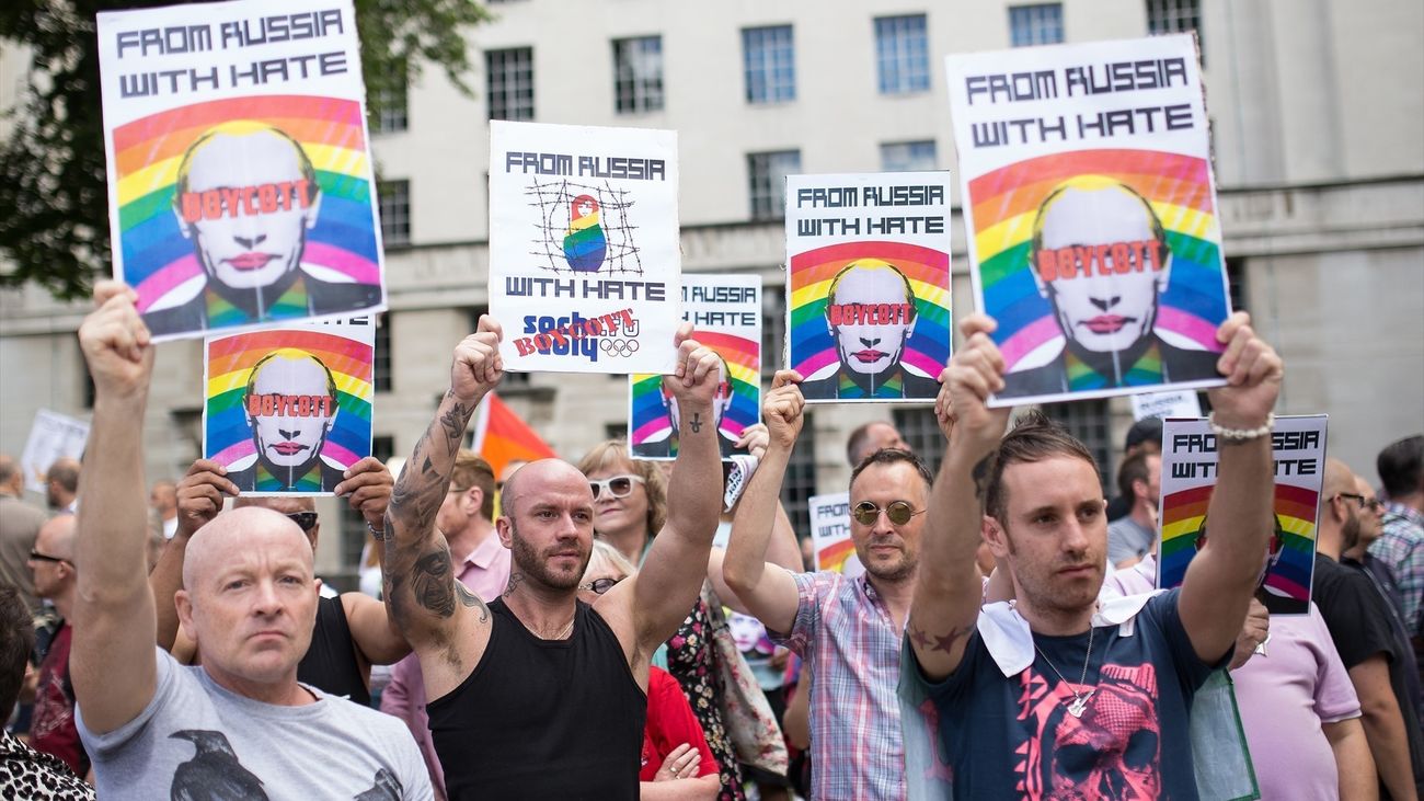 Rusia define al movimiento LGTB como extremista