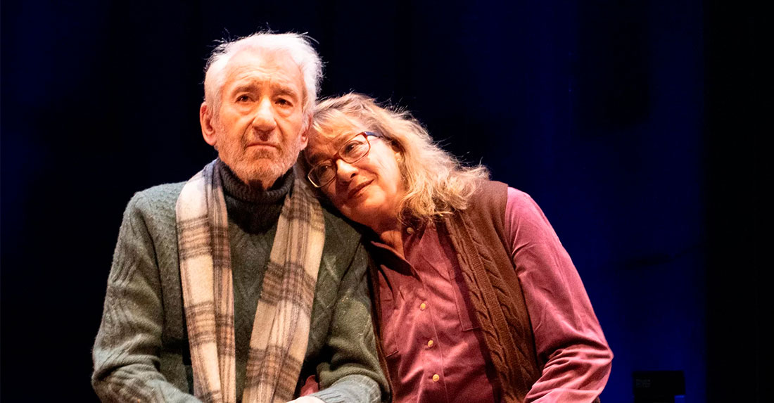 José Sacristán y Ana Marzoa protagonizan 'La colección' en el Teatro de la Abadíua.
