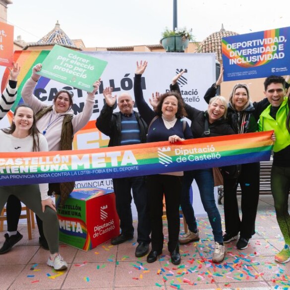 Diversidad y color frente a la LGTBIfobia en el deporte con el Kilómetro Arcoíris y la Marató BP Castelló