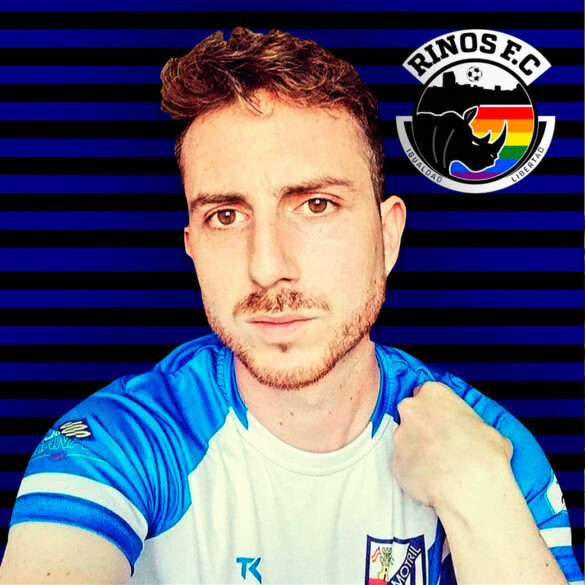 Entrevista con el presidente del primer equipo LGTBIQ+ de Granada: “Ser gay en el fútbol profesional puede acabar con tu carrera”