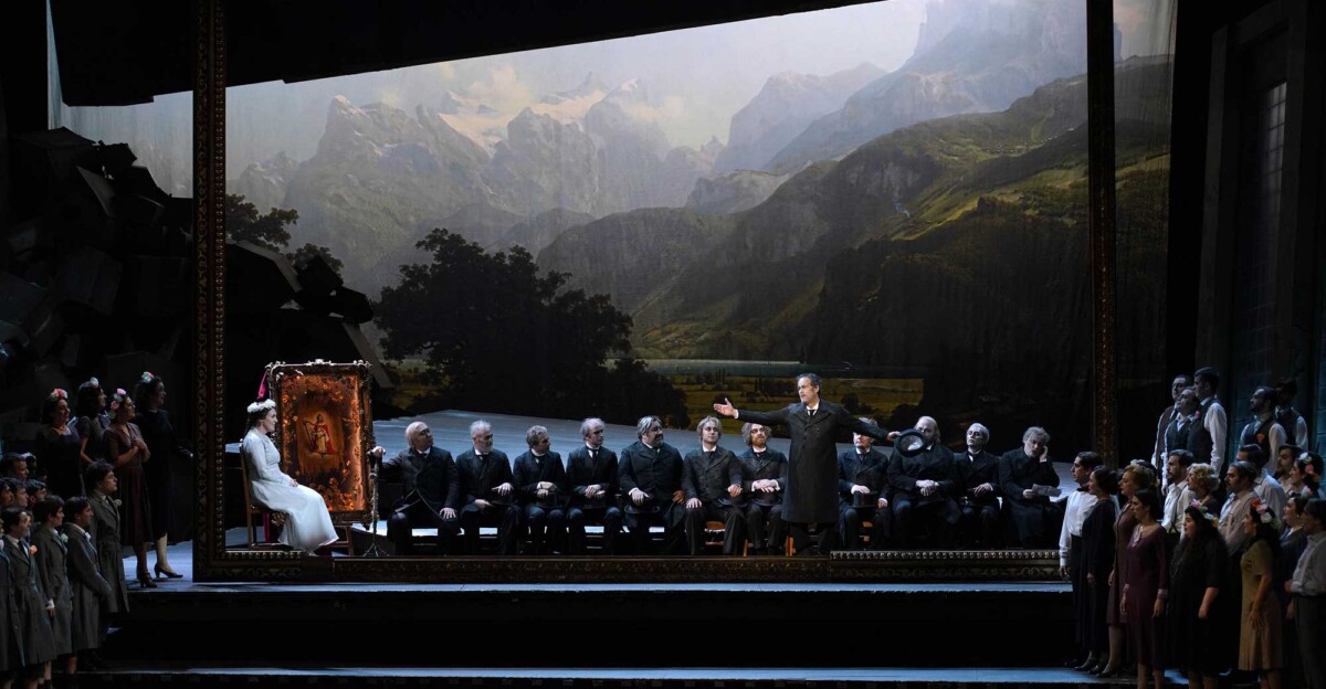 Impactante producción de Lauren Pelly de esta ópera de Wagner. Foto: Javier del Real.