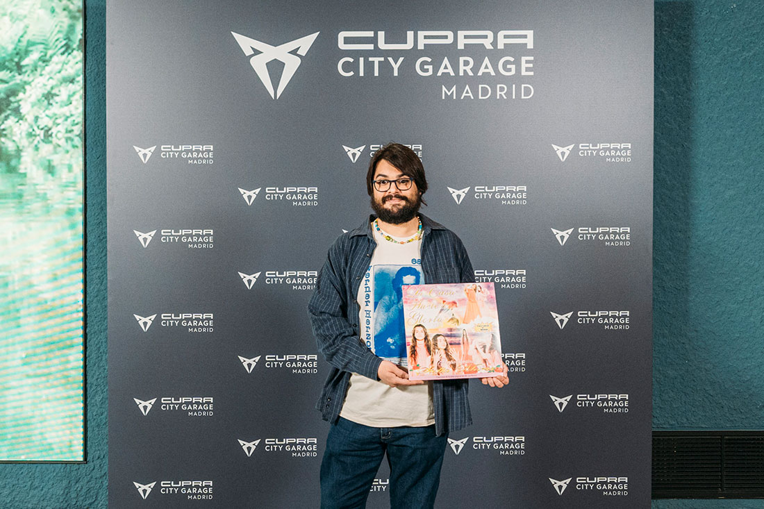 Brays Efe en la presentación del disco de Stella Maris en Madrid.