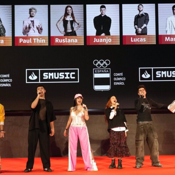 Los finalistas de 'OT 2023' presentan 'La gravedad', su himno para los Juegos Olímpicos de París
