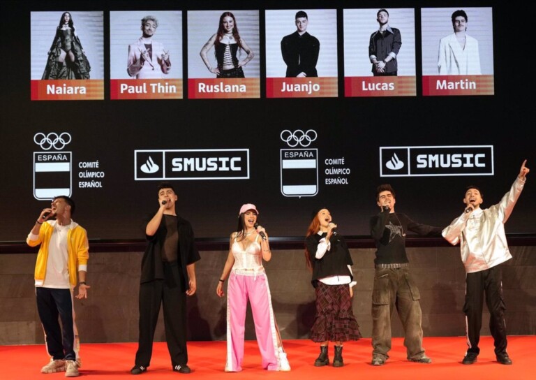 Los finalistas de 'OT 2023' presentan 'La gravedad', su himno para los Juegos Olímpicos de París