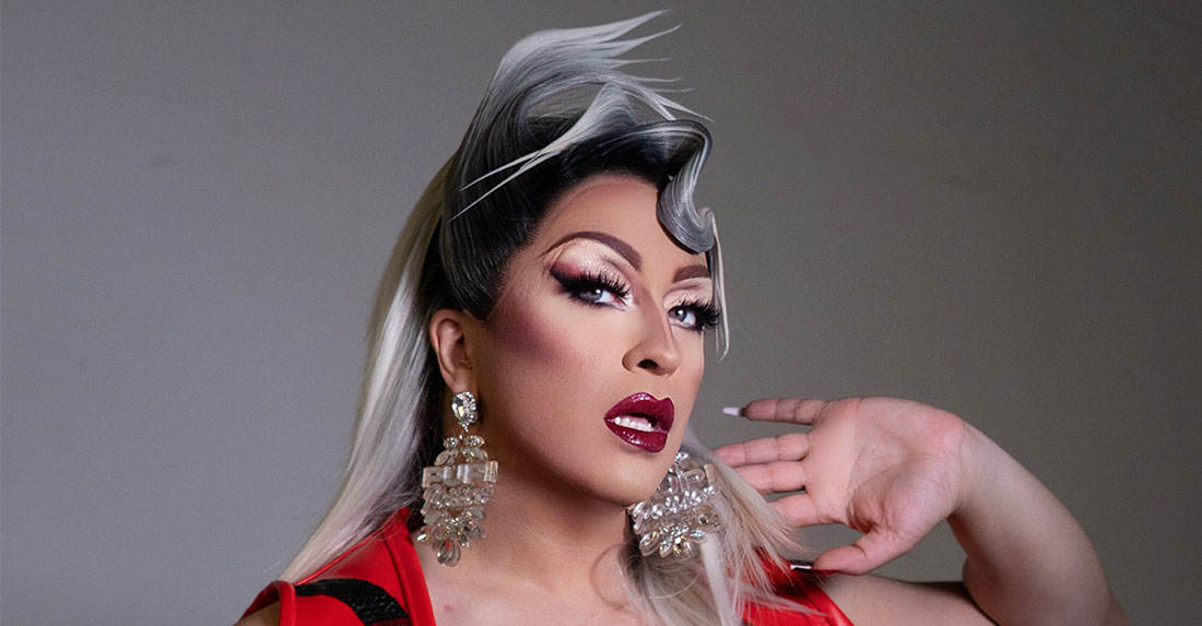 Pupi Poisson, una de nuestas drag queens más populares, en exclusiva para Shangay. Foto: Miguel Ángel Fernández