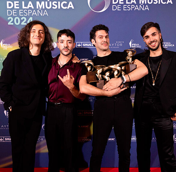 Arde Bogotá arrasa en la primera edición de los Premios de la Academia de la Música de España