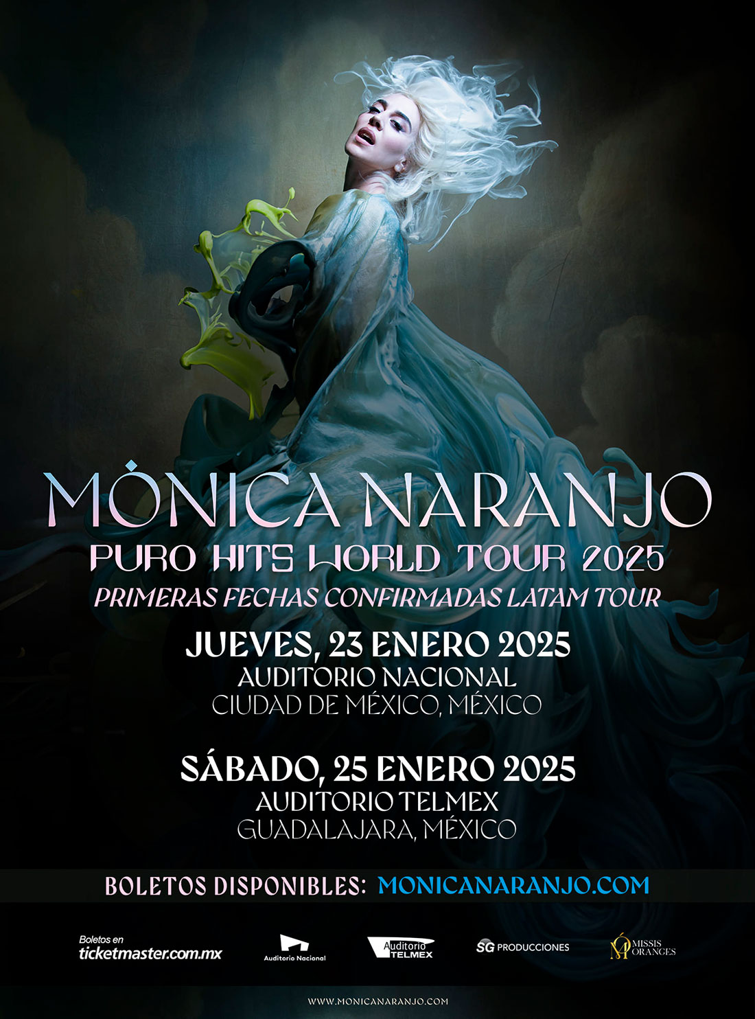 Primeras fechas del 'Puro Hits World Tour' de Mónica Naranjo