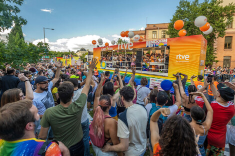 RTVE en el Orgullo 2024.