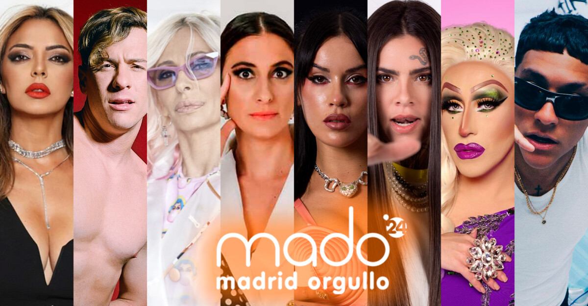 Artistas MADO Madrid Orgullo 2024