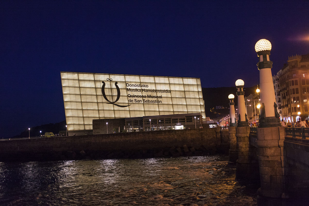 Cubos Kursaal Quincena Musical San Sebastián