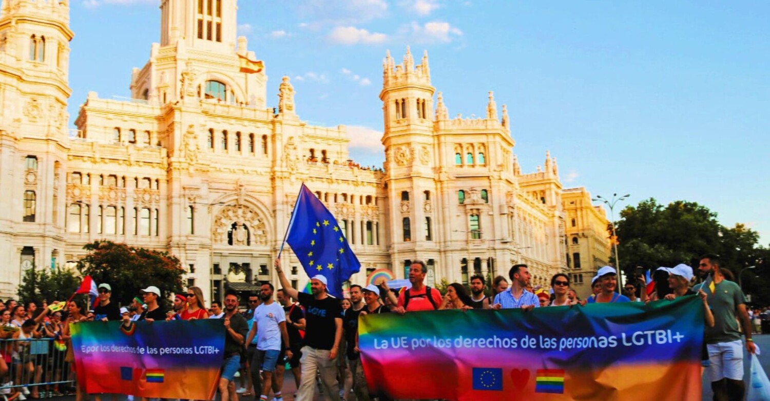 Las embajadas de la Unión Europea se unieron en Madrid para reivindicar el Orgullo