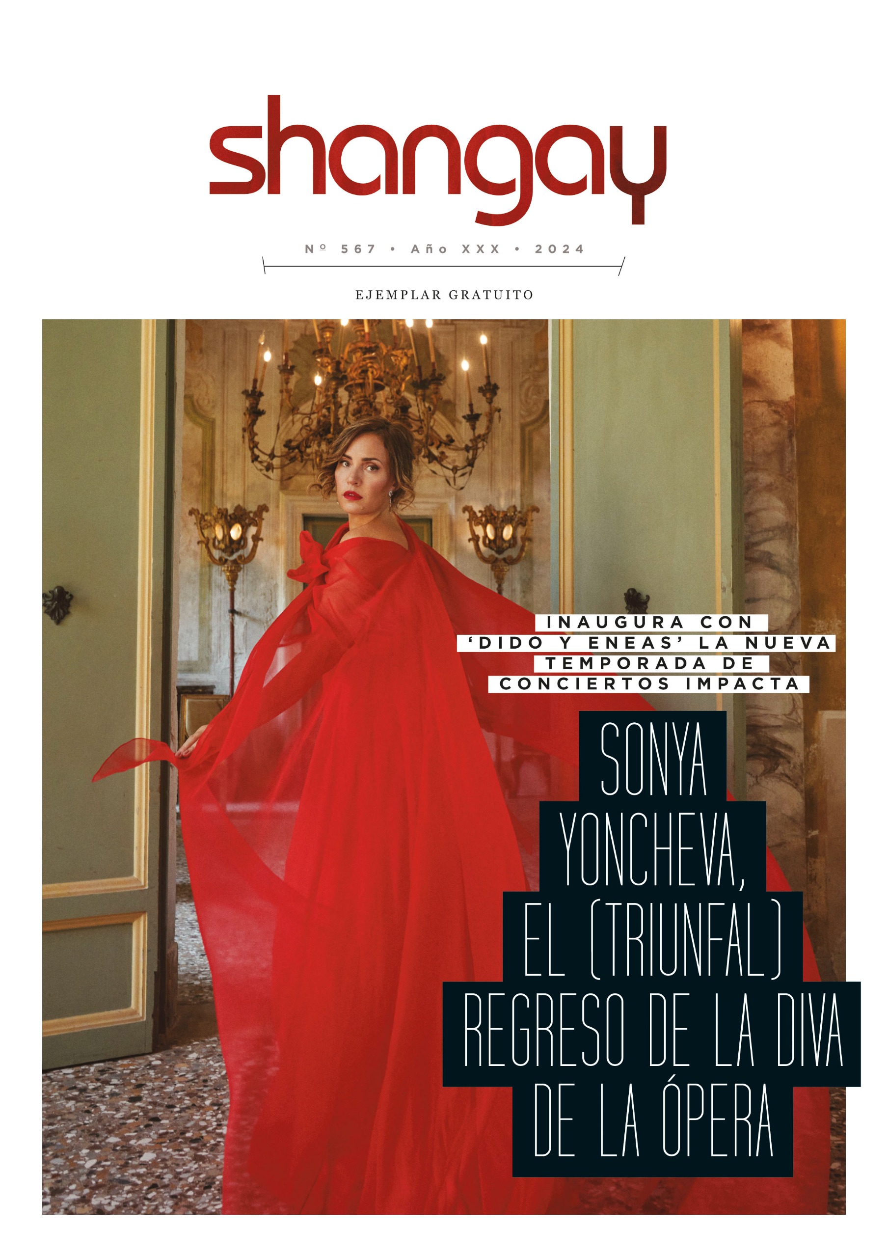 Sonya Yoncheva portada Shangay